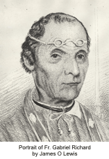 Fr. Gabriel Richard by James O Lewis